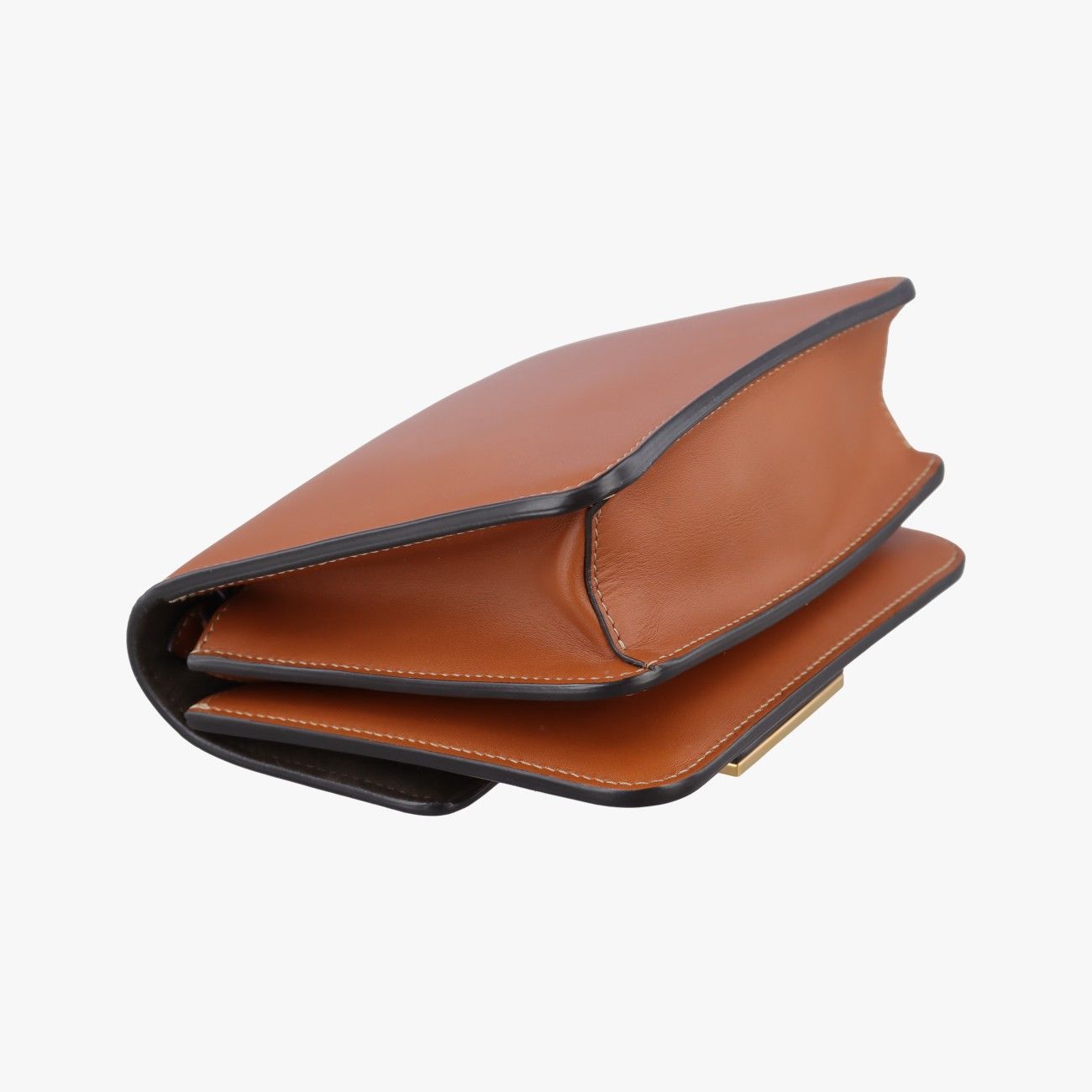 Fendi Fab Brown Leather Aaiw Shoulder — view 7