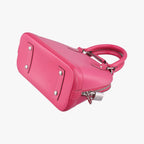 Louis Vuitton Alma BB Rose Pondicherry Epi Handbag — view 6