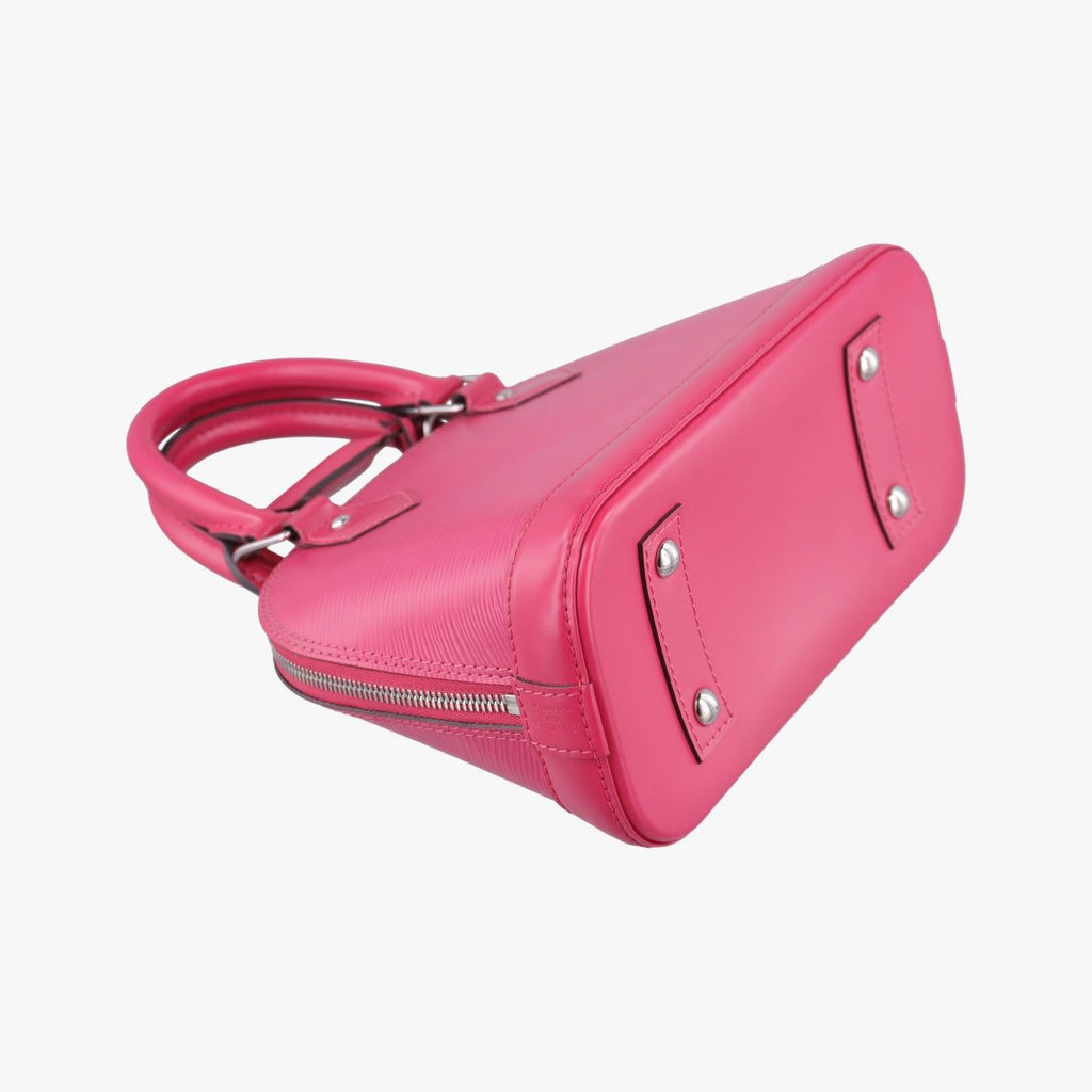 Louis Vuitton Alma BB Rose Pondicherry Epi Handbag — view 7