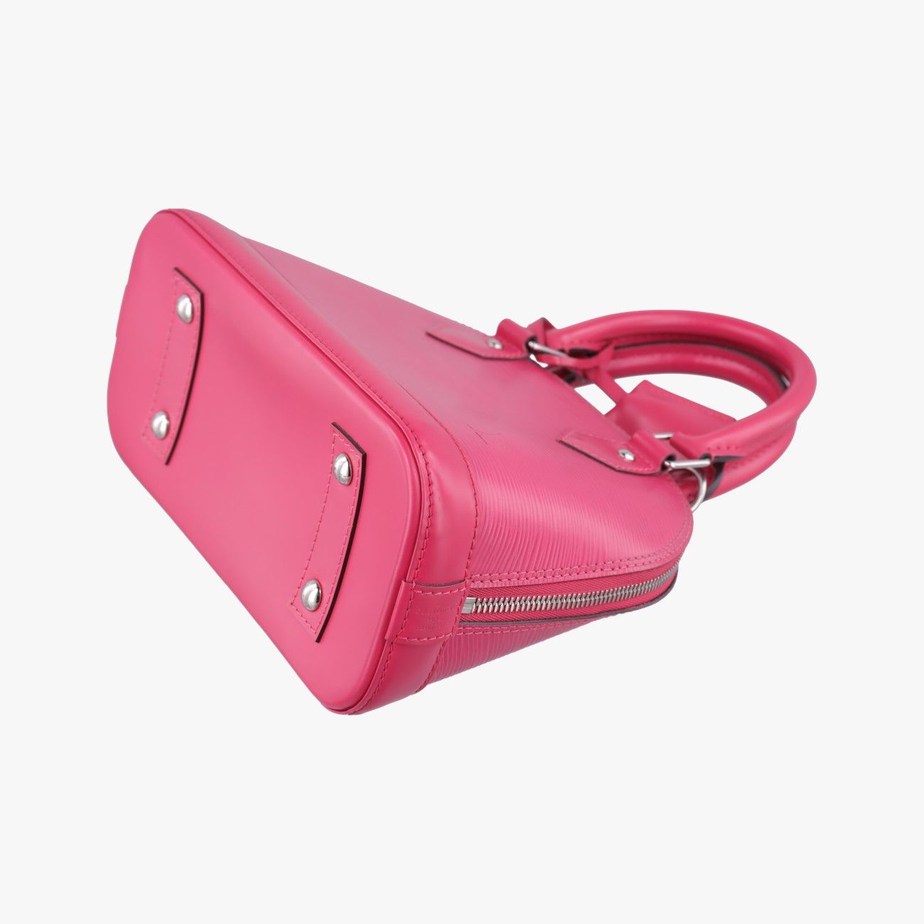 Louis Vuitton Alma BB Rose Pondicherry Epi Handbag — view 4