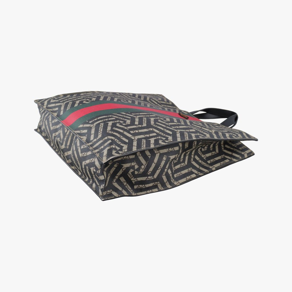 Gucci GG Supreme Kingsnake Multicolor Canvas Handbag — view 4
