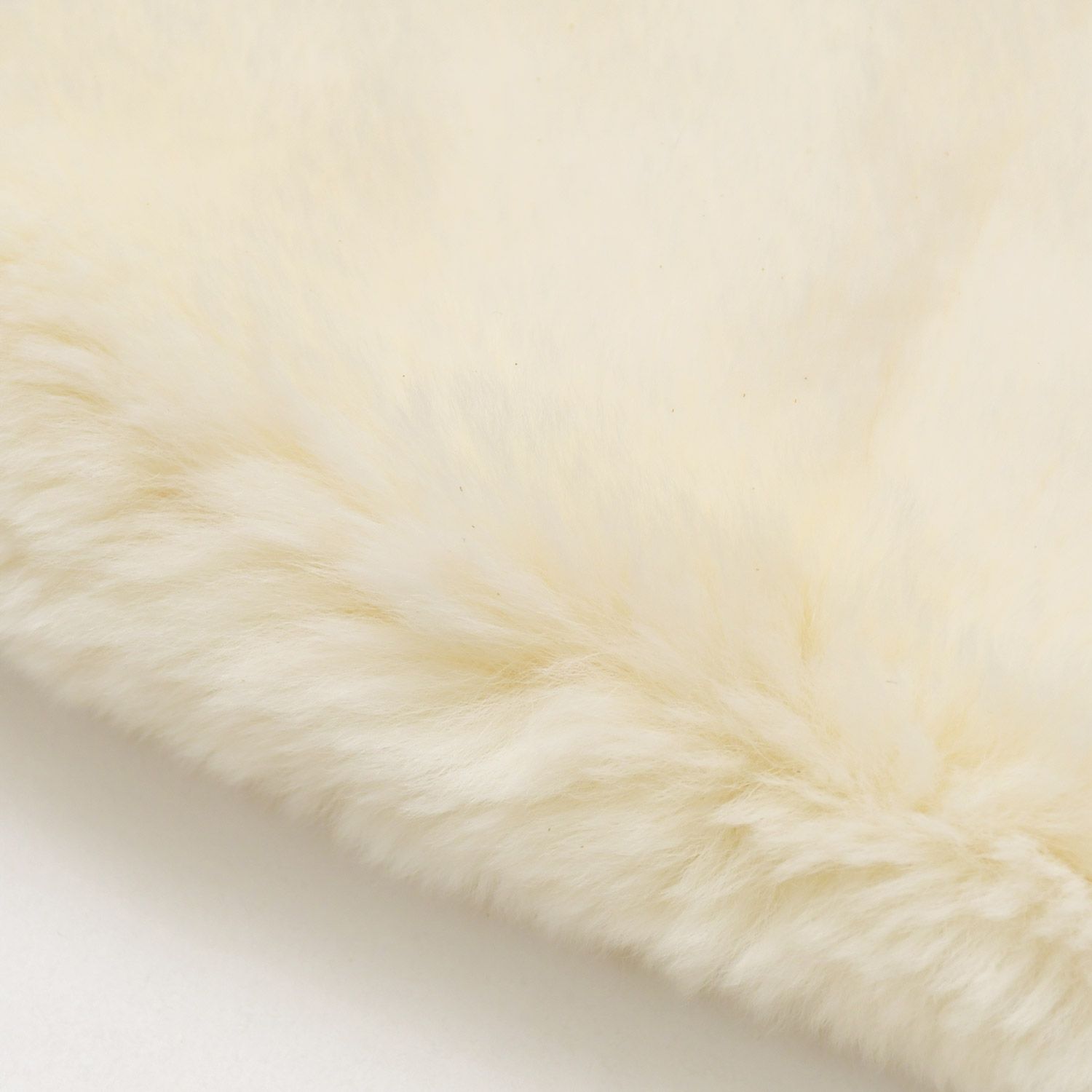 Chanel Big CC Logo Rabbit Neck Warmer Scarf White Black — view 7