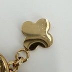 Louis Vuitton Key Holder Porte Cles LV Capucines Bag Charm Key Ring Black Gold — view 6