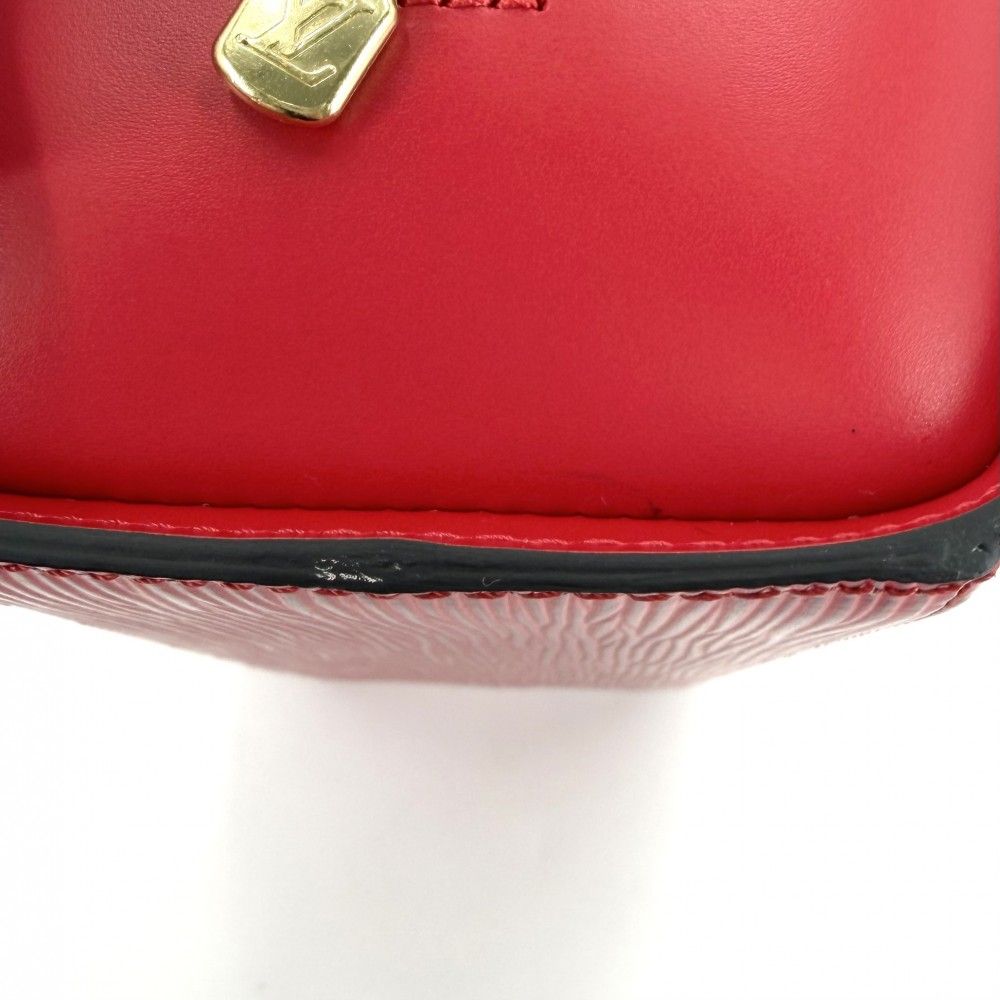 Louis Vuitton Handbag Epi Pont Neuf Red Gold — view 6