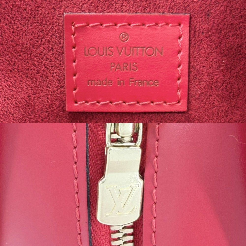 Louis Vuitton Handbag Epi Pont Neuf Red Gold — view 5