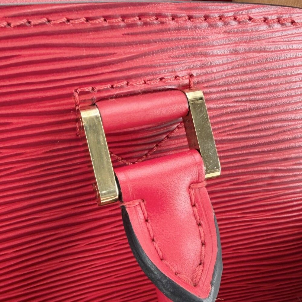 Louis Vuitton Handbag Epi Pont Neuf Red Gold — view 8