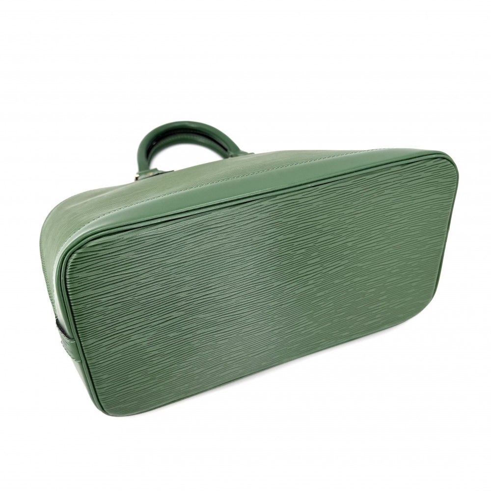 Louis Vuitton Handbag Alma PM Epi Leather Green Gold — view 3