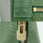 Louis Vuitton Handbag Alma PM Epi Leather Green Gold — view 5