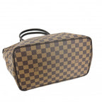 Louis Vuitton Tote Damier Saleya MM Handbag Shoulder Brown Gold — view 3