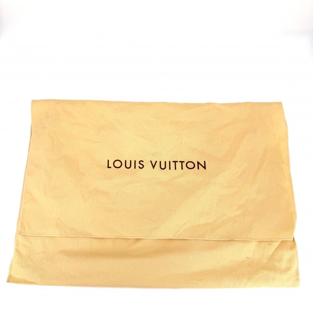 Louis Vuitton Tote Damier Saleya MM Handbag Shoulder Brown Gold — view 9
