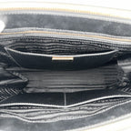 Prada 2-Way Galleria Large Shoulder Bag Leather Black Gold — view 4