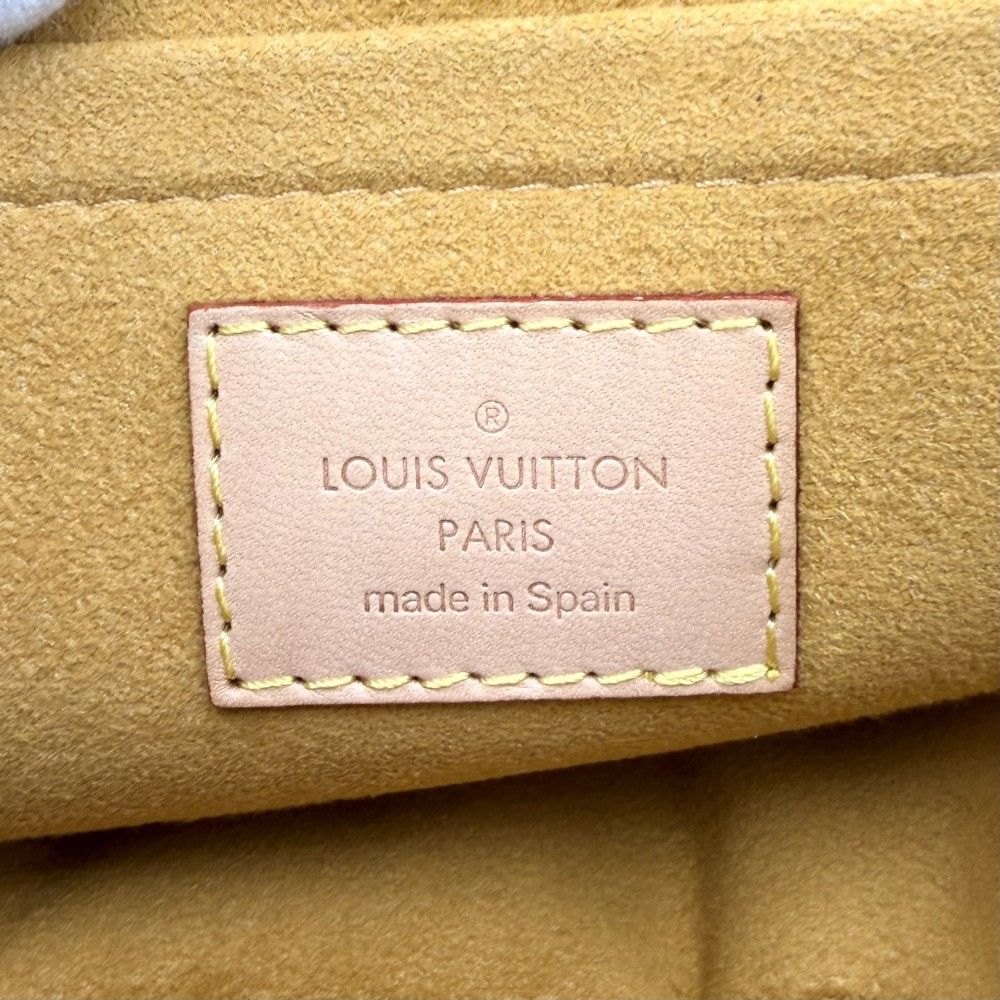 Louis Vuitton Mini Pleaty Mini Bag Monogram Denim Blue Gold — view 5