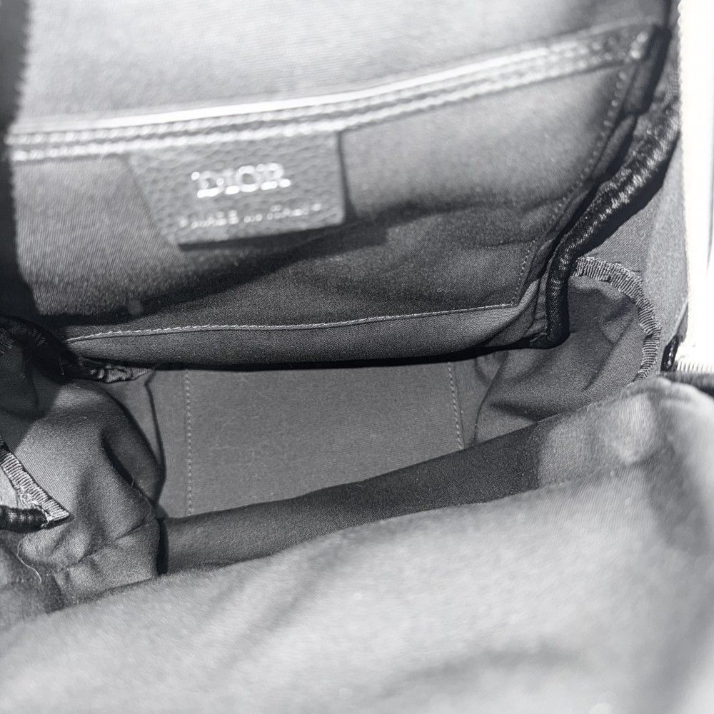 Dior Homme Shoulder Bag Mini Rider Cross Navy Black Silver — view 4
