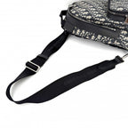 Dior Homme Shoulder Bag Mini Rider Cross Navy Black Silver — view 6