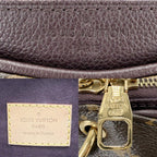 Louis Vuitton 2-Way Pallas Shoulder Bag Monogram Canvas Brown Purple Gold — view 5