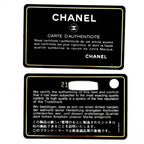 Chanel Shoulder Bag Quilted CC Logo Double Chain Crossbody Leather Brown Matte — view 9