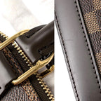 Louis Vuitton 2-Way Damier Alma BB Shoulder Bag Crossbody Small Brown Gold — view 8