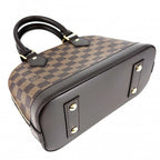 Louis Vuitton 2-Way Damier Alma BB Shoulder Bag Crossbody Small Brown Gold — view 3
