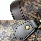 Louis Vuitton 2-Way Damier Alma BB Shoulder Bag Crossbody Small Brown Gold — view 7