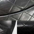 Chanel Shoulder Bag Mini Quilted Chain Turnlock Crossbody Mini Vintage CC Logo — view 7
