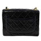 Chanel Shoulder Bag Mini Quilted Chain Turnlock Crossbody Mini Vintage CC Logo — view 2