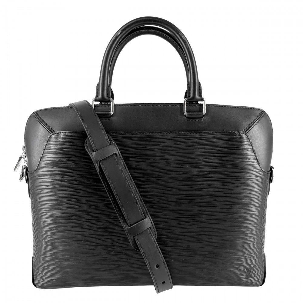 Louis Vuitton 2-Way Oliva Briefcase Shoulder Crossbody Bag Business Epi Leather