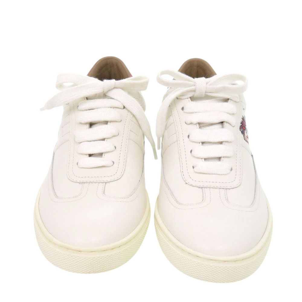 Hermes Low Cut Sneakers Quicker Pegasus Pop 36 Leather White — view 3