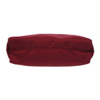 Prada Triangle Logo Nylon Red Makeup Pouch — view 3