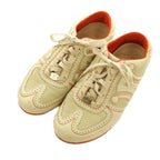 Celine Sneakers Low Cut Shoes 36..5 cm Beige Orange — view 2