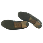 Gucci Horsebit Loafers Leather Ro Heels Round Toe 35.5 Black SS — view 6