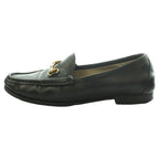 Gucci Horsebit Loafers Leather Ro Heels Round Toe 35.5 Black SS — view 2