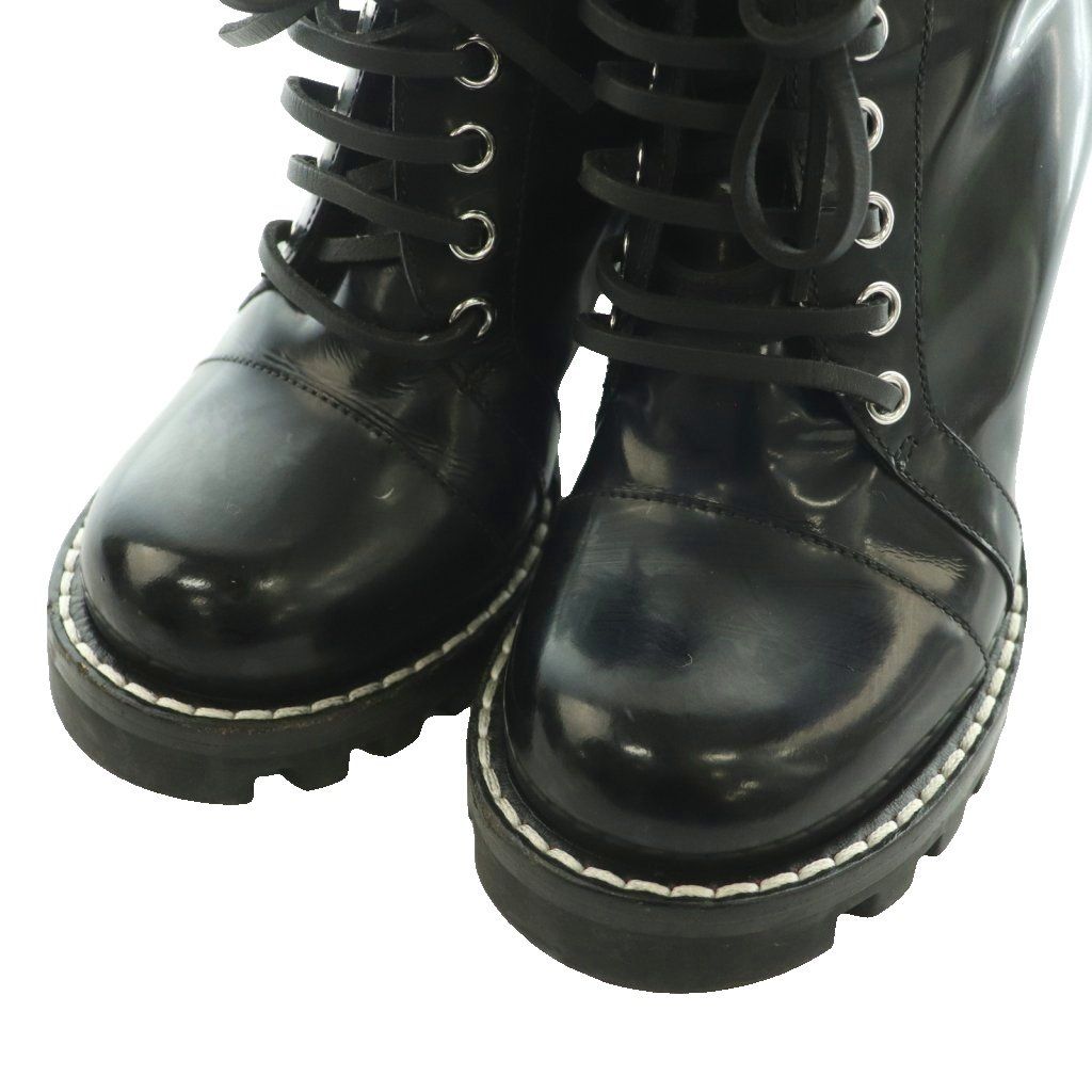 Louis Vuitton Star Trail Line Boots Short Ankle Chunky Heels 9 Holes Leather — view 3