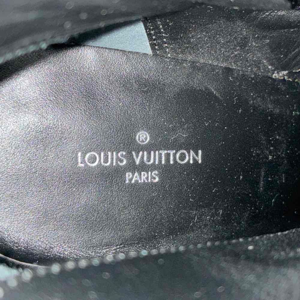 Louis Vuitton Star Trail Line Boots Short Ankle Chunky Heels 9 Holes Leather — view 7