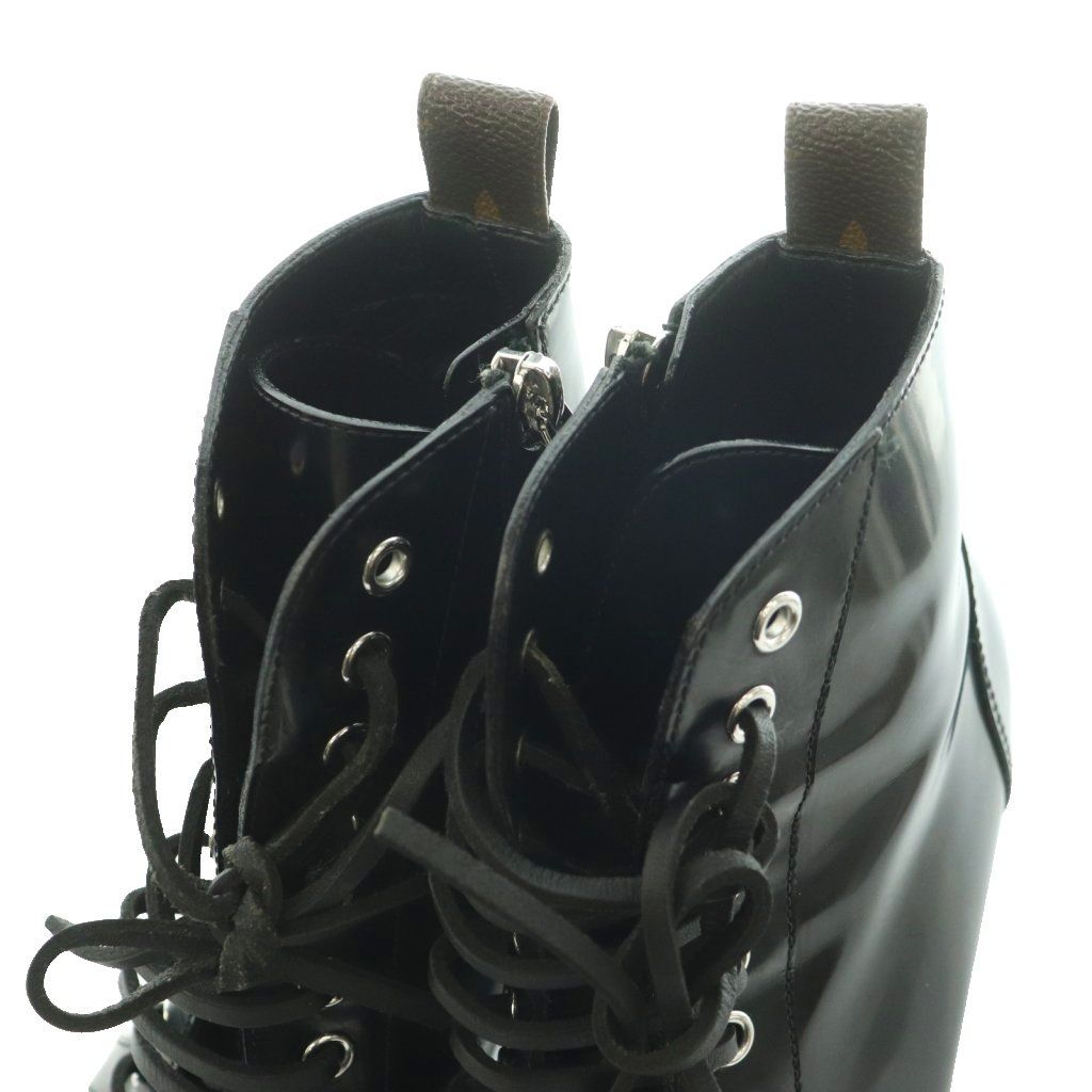 Louis Vuitton Star Trail Line Boots Short Ankle Chunky Heels 9 Holes Leather — view 4