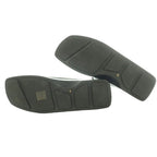 Prada Ballet Shoes Strap Square Toe Wool 37.5 Dark Gray — view 6