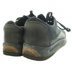 Louis Vuitton Monogram Mini Sneakers Canvas Leather 34.5 Navy Black SS — view 5