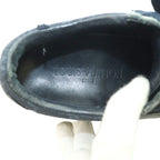 Louis Vuitton Monogram Mini Sneakers Canvas Leather 34.5 Navy Black SS — view 7
