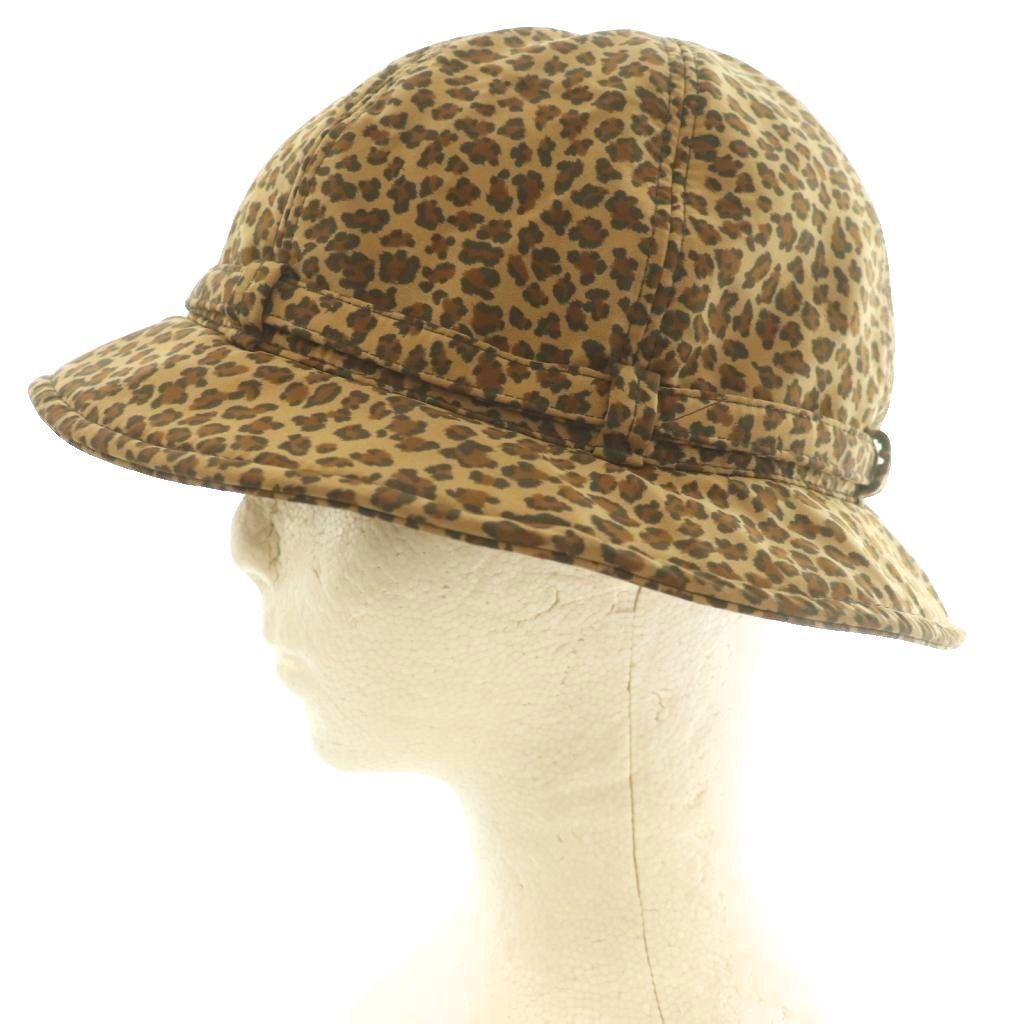 Bottega Veneta Bucket Hat Leopard Print M Brown SS — view 4