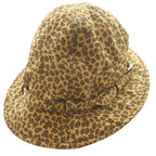 Bottega Veneta Bucket Hat Leopard Print M Brown SS