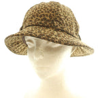 Bottega Veneta Bucket Hat Leopard Print M Brown SS — view 3