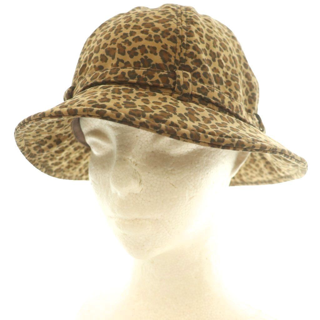 Bottega Veneta Bucket Hat Leopard Print M Brown SS — view 3