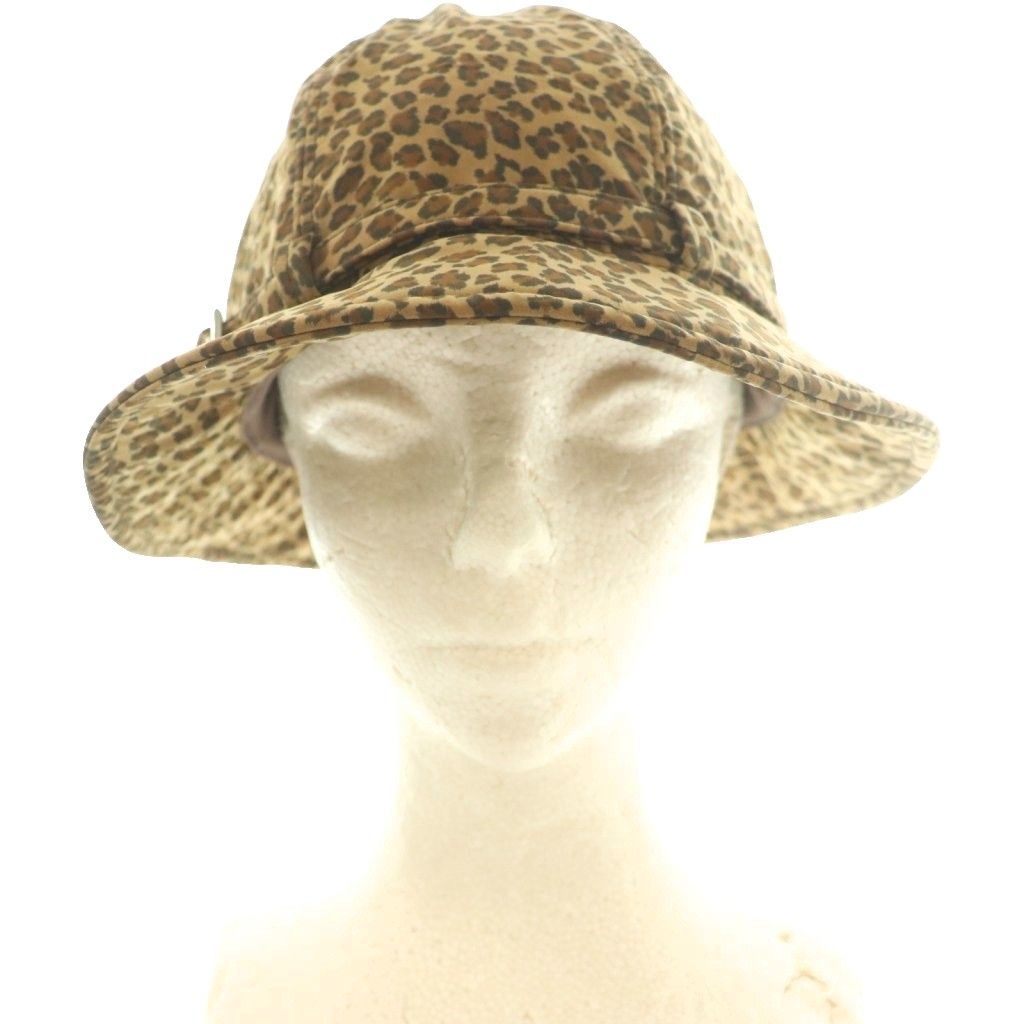 Bottega Veneta Bucket Hat Leopard Print M Brown SS — view 2