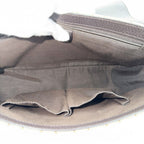 Gucci Shoulder Bag GG Canvas Leather Beige Brown Silver — view 4
