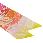 Hermes Twilly Jungle Love Rainbow Plume T Dot 100% Silk Scarf — view 4