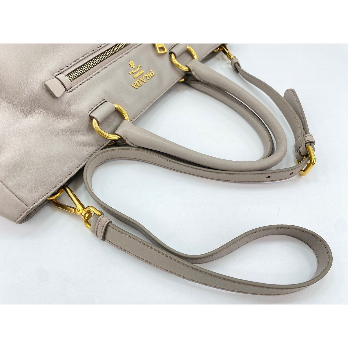 Prada Tote Gray — view 9