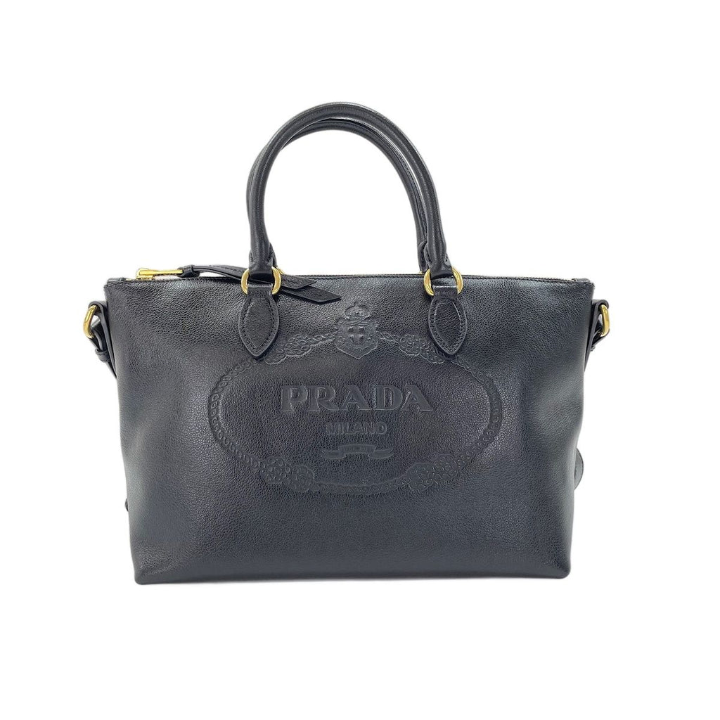 Prada Handbag 2-Way Black