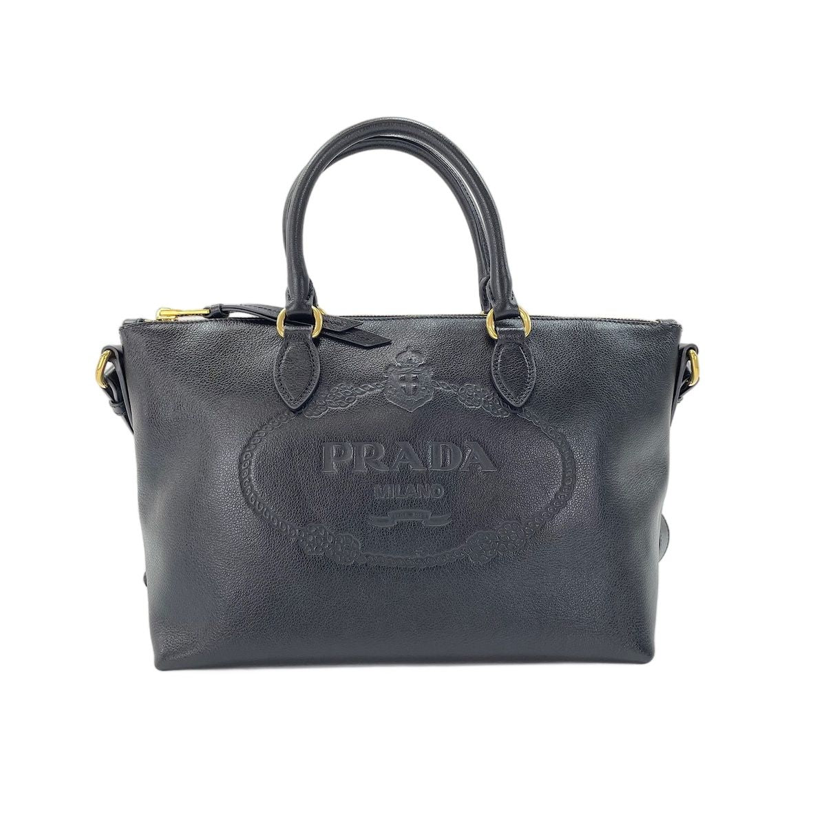 Prada Handbag 2-Way Black