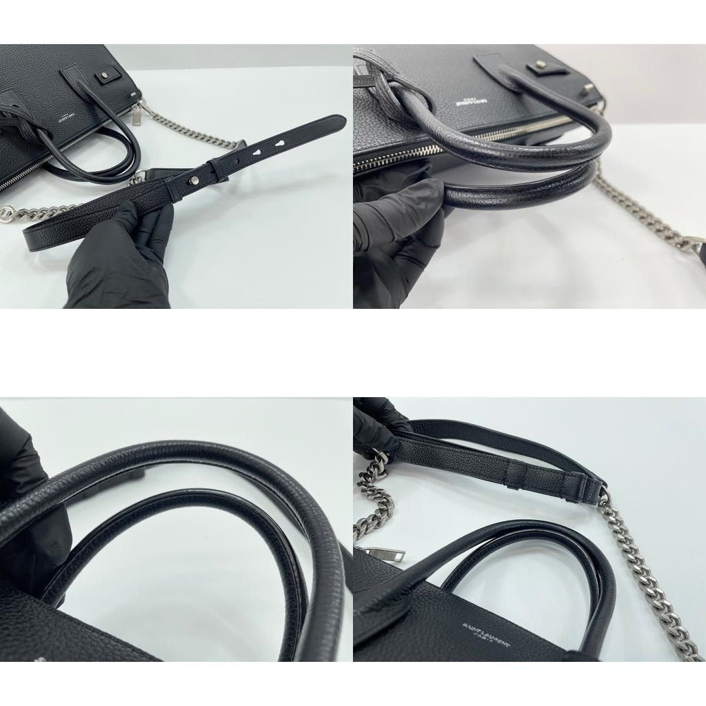 Saint Laurent Tote 2-Way Sac de Jour — view 9