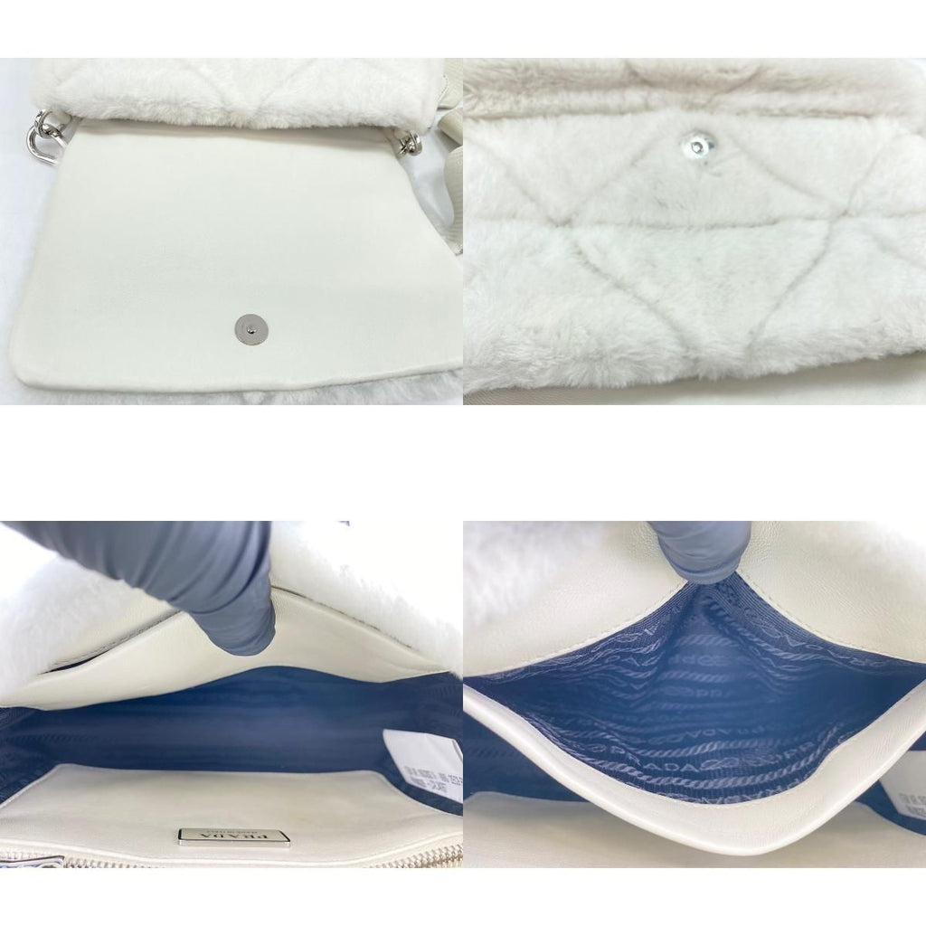 Prada Shoulder Bag White — view 9