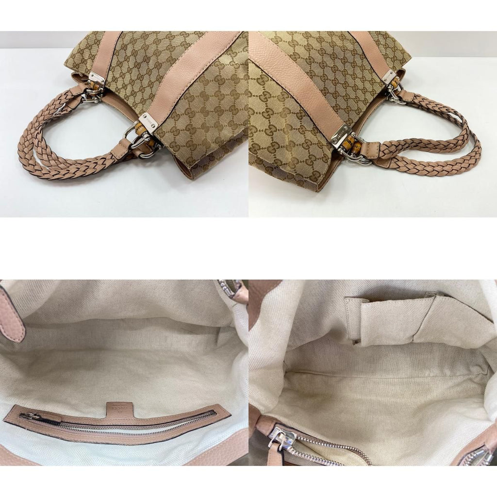 Gucci Tote Bamboo Pink — view 9